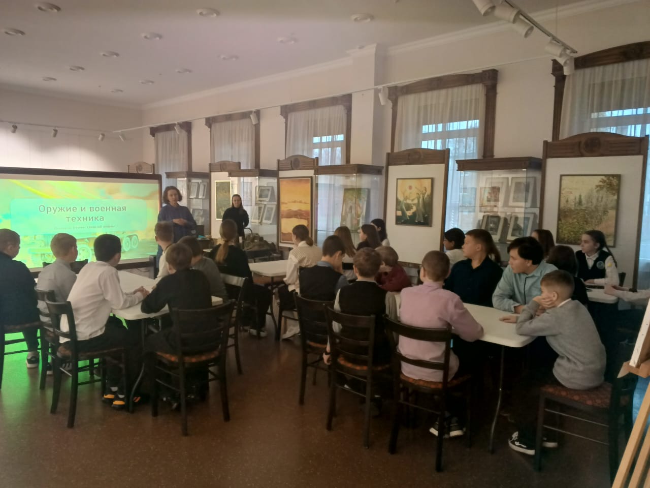 Экскурсия в музей г.Гусева 6г класса.